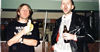 Dennis och Hirseland p&aring; bolagets bowlingturnering -99